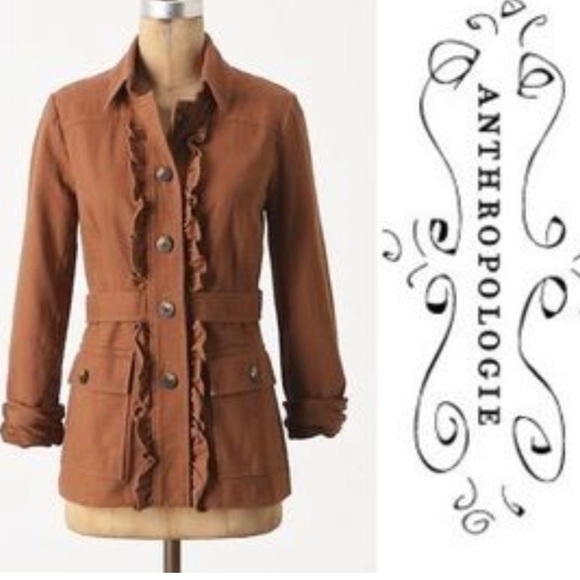 Anthropologie Tabitha Brown Theodora Jacket Sz10 - Picture 1 of 4